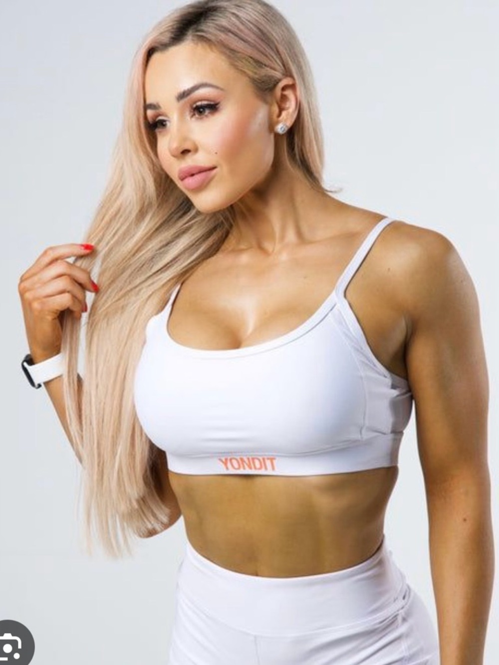 Yondit - Women's White Active Wear - BUNDLE